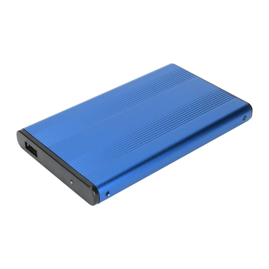 Enclosure 2.5in 5Gbps 2TB Capacity Anti Static Hard Drive Case with USB3.0 Interface for Dows for OS X for (Not Include Hard Disk)