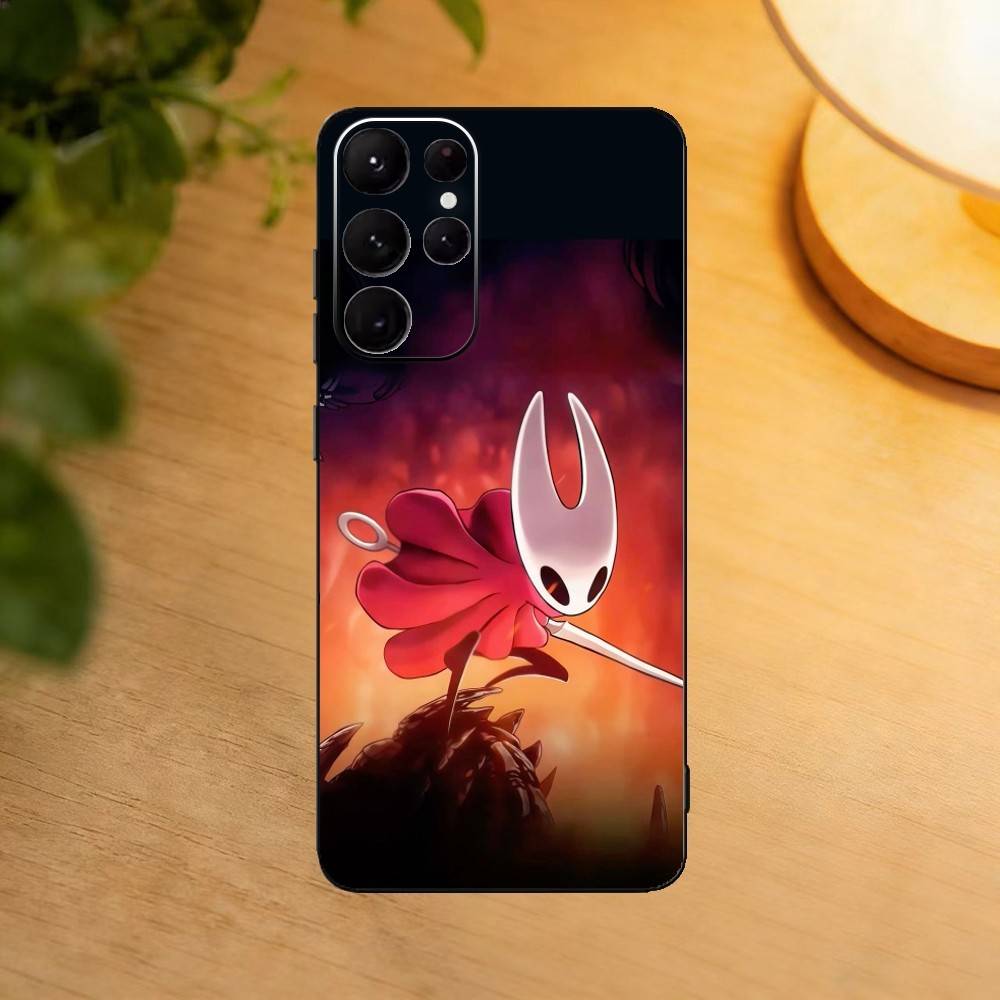 Game H-Hollow K-Knight Phone Case For Samsung S25,S24,S21,S22,S23,S30,Ultra,S20,Plus,Fe,Lite Black Shell