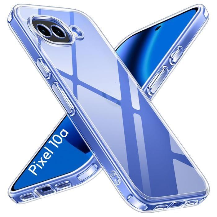 Hülle für Google Pixel 10a - Silikon Gel TPU Transparent Weicher Schutz Ultra Dünn Phonillico®