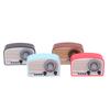 1PC Miniature Retro Radio Scale Model Ornaments Dollhouse Mini Radio Simulation Models Home Desktop Decor Crafts
