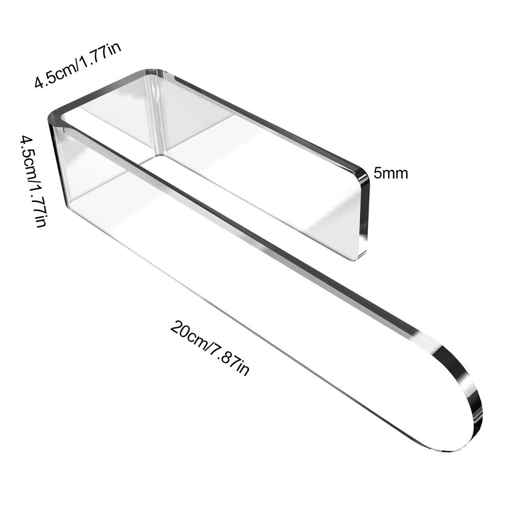 1Pc Wall Mounted Toilet Paper Holder No Punching Tissue Towel Roll Bathroom Towel Rack Bathroom Accessories Material Plastic