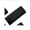 WIIR7 2PCS Suede Car Roof Armrest Pull Protection Cover For Porsche Panamera Cayenne Taycan 911 718 Macan Carrera-GT 928 944 968 944