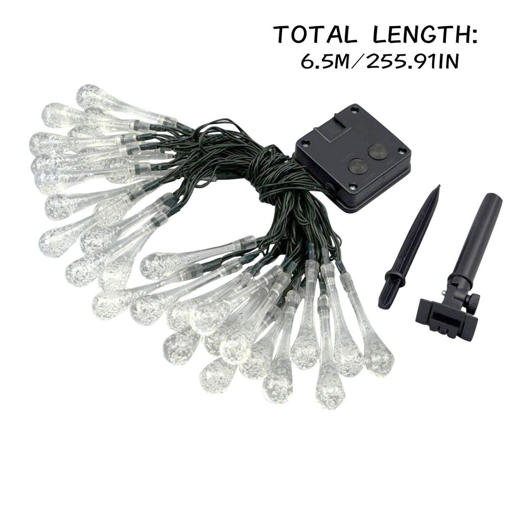 Outdoor Solar Powered 30 LED String Lights Garden Patio Yard  Lights Party Festive Christmas Decoration Valentine's Day Decoration