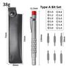 Multi-functional Pen-Style Screwdrivers 13-in-1 Combination Phillips Screwdriver  Business Writing