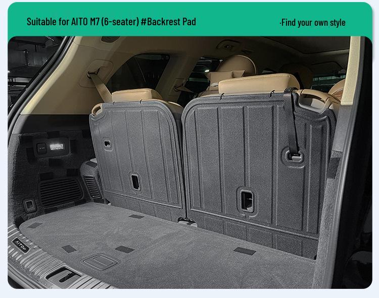 AITO M7 TPE Floor Mats 2022-2026: Eco-Friendly Car, Trunk, and Seat Backrest Mats