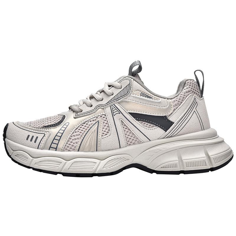 Spring New Platform Dad Shoes Design Sense Versatile Casual Shoes 1593