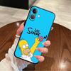 Soft Back Phone Cover Case for iPhone 11 15 Plus 17 16 Pro Max 13 Mini 7 8 17Air 14 X XS XR 12 SE Simpson's Father