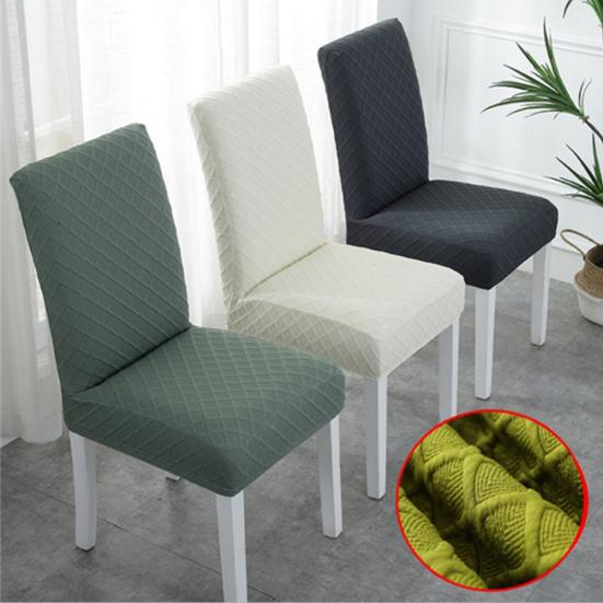Removable Anti-dirty Elastic Kitchen Chair Cover Protectors Decor Dining Room