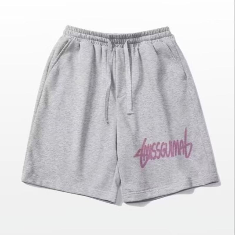 Американские спортивные шорты, летние, новые, модные, брендовые, универсальные, свободные, повседневные, с пятью точками M серый