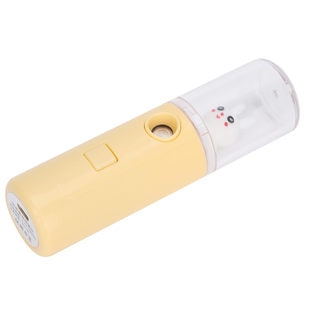Portable Handheld Mist Sprayer Summer Eye Care Moisturizing Hydrating Mist SprayerYellow