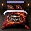Guns N’ Roses Print 3Pcs Bedding Set Duvet Cover With Two Pillowcases Soft Bed Linen For Household Bedroom