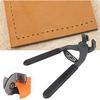 Leather Silent Pliers, 17cm / 6.7in Carbon Steel Silent Pliers for Leather Craft, Hole Punch Tool for Belts, Purses & Watch Bands - Home DIY Craft
