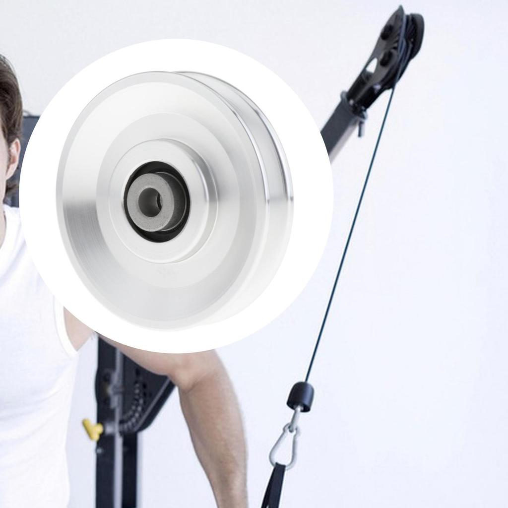 Replacement Fitness Bearing Pulley Wheel Universal Wear-resistant Lightweight