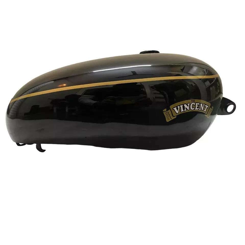 VINCENT HRD BLACK PAINTED ALUMINIUM ALLOY GAS FUEL PETROL TANK |Fit For