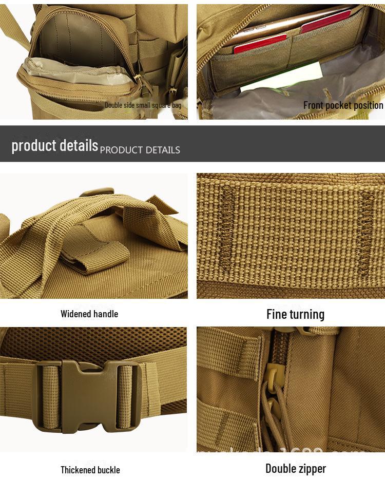 Yakoda Large Capacity Tactical Backpack for Outdoor Camping, Hiking, and Picnics - Wear-Resistant for Men and Women