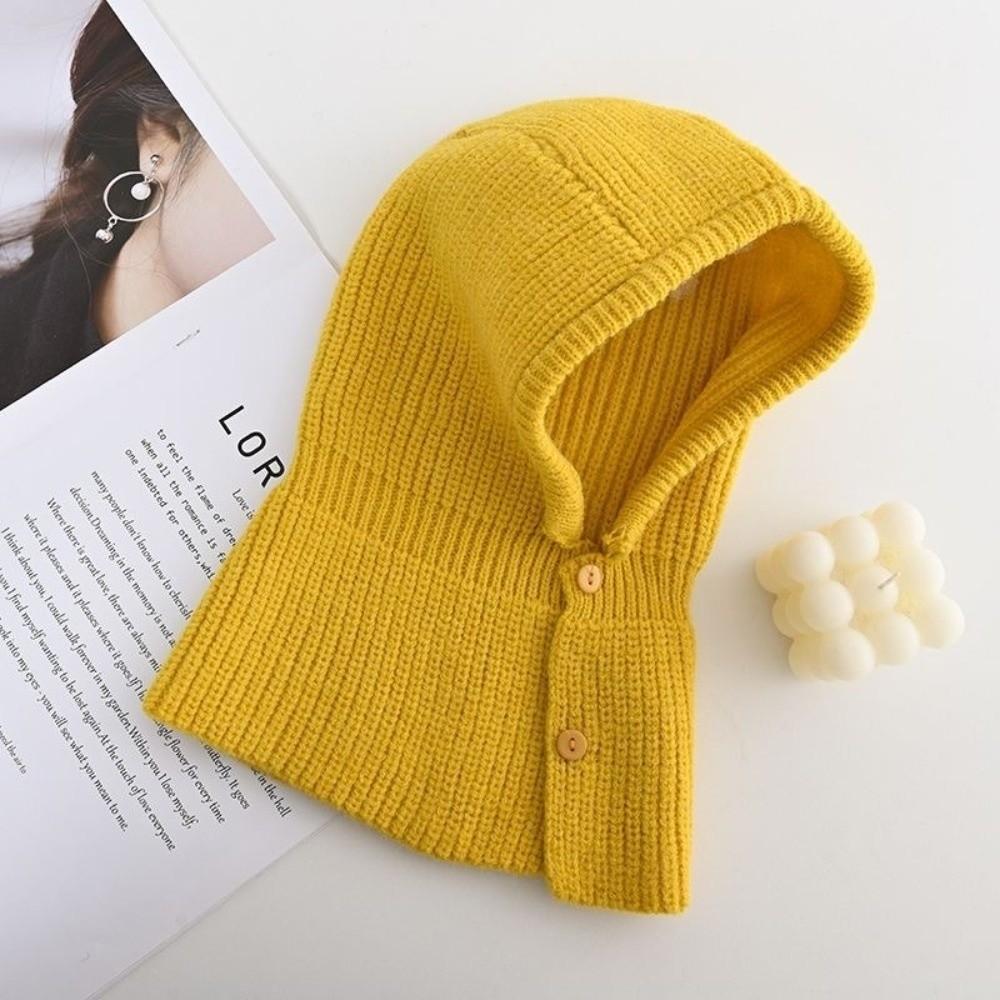 Warm Winter Hat Coldproof Beanie Cap Cute Kids Balaclava Hat Newborn Toddler