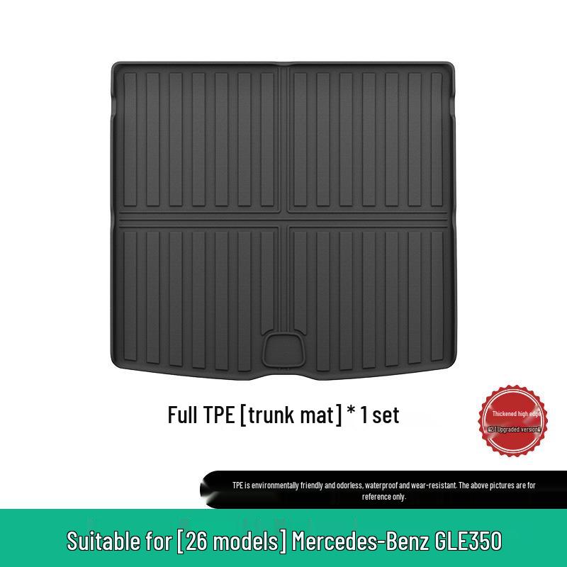 Mercedes-Benz GLE 350 All-Weather TPE Floor Mats & Trunk Mat (Fits 26 Models)