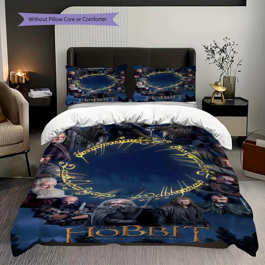 Hobbit Journey Set Bedding 1 Duvet Cover 2 Pillowcase Without Core Duvet Cover And Pillowcase Soft And Comfortable Bedding Set