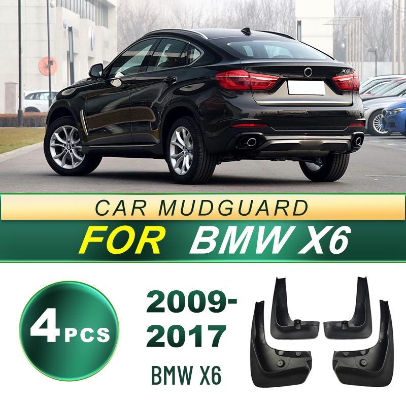 

BMW X6 (2009-2017) Soft Rubber Mud Flaps - Anti-Splash Car Tire Guards