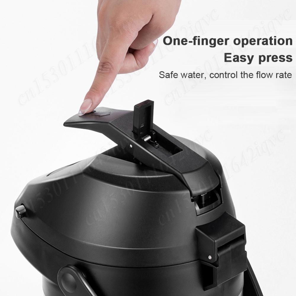 1.9L Hot Water Kettle Stainless Steel Household Insulated Vacuum Bottle Large Capacity Thermal Beverage Dispenser for Travel