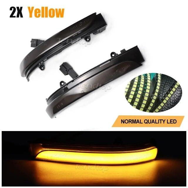 Dynamic Turn Signal Light Arrow Rearview For Volkswagen GOL G6 G7 G8 FOX  POLO Golf 4.5 Vento Voyage Saveiro CrossFox Passat