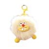 Doll Pendant Keychain Eggette Shape Plush Doll Lightweight Key Holder Easy to Carry Keychain Backpack Accessories