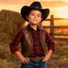 Kids Hat with Star Decoration and Chin Strap for Dress-Up Play