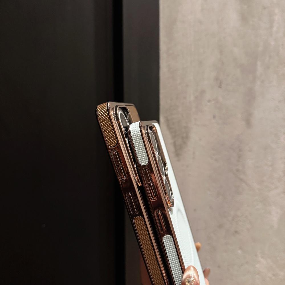 Leather Magnetic For Magsafe Case Samsung S26 S25 S24 FE S23 S22 Ultra Plus Cooling Soft Bumper Shockproof Protect Cover