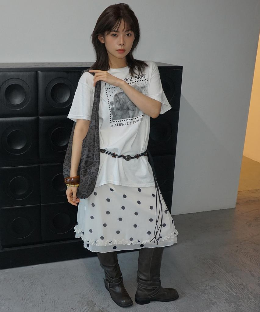 Salbol Fig Leopard Bag [Charcoal Brown]
