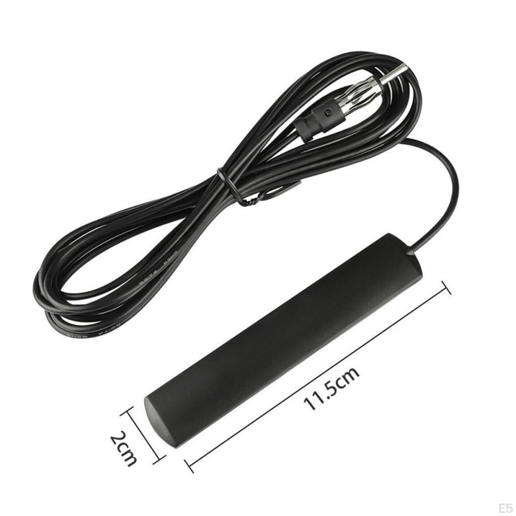 Universal Car Antenna, AM FM Radio Antenna Signal Amp Amplifier for Golf Carts RV