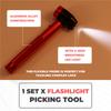 Endoscópio Com Luz de Fibra Óptica Ferramentas de Reparo Automotivo Lupa de Fechadura de Chave de Carro Pick Locksmith Ferramentas Automotivas