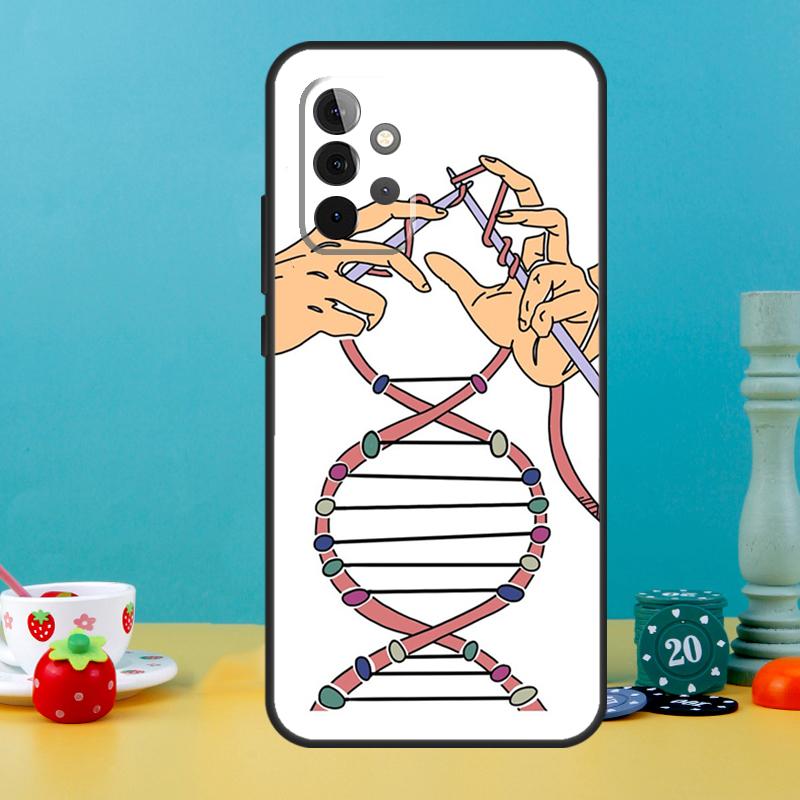 

Retro DNA Science Illustration Case For Samsung Galaxy A35 A26 A16 A05 A55 A15 A32 A12 A22 A52 A54 A34 A14 A56 A36 A13 A53 Samsung A14