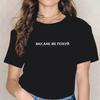 Women Clothing Tshirts Women Russian Inscriptions Plus Size Tshirt Short Sleeve Girls Tops Sleeves Vintage Dropshipping