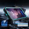 2 Meters Waterproof IP68 Redpepper Phone Case for iPhone 17 15 Pro Max 16 Xs 12 Glass Blue Support  Magnetic Wireless Charging