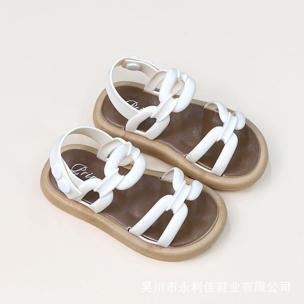 Original Brand Girls' Sandals for Summer, New Thick-soled Models for Toddlers and Older Children, Soft-soled Sandals for Babies