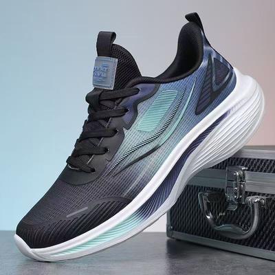 Siateczkowe oddychające wszechstronne miękkie podeszwy antypoślizgowe buty do biegania i wędrówek jesienne buty męskie buty sportowe casualowe męskie