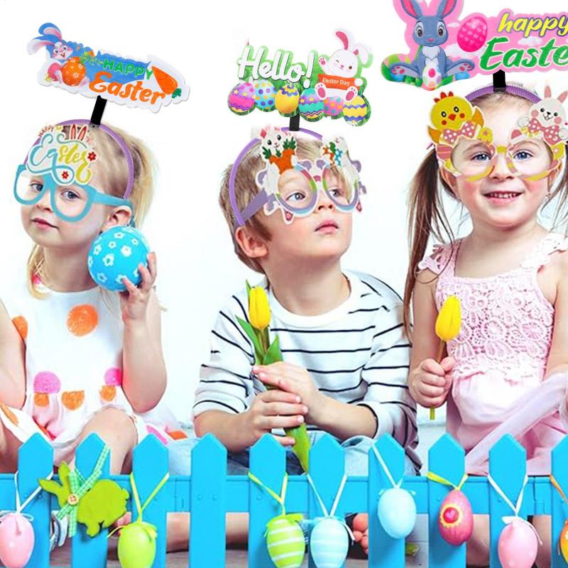 Head Bands For Women's Hair Easter 6X Bunny Ears Holiday Party Hair Accessories Easter Costume Supplies Hair Accessories