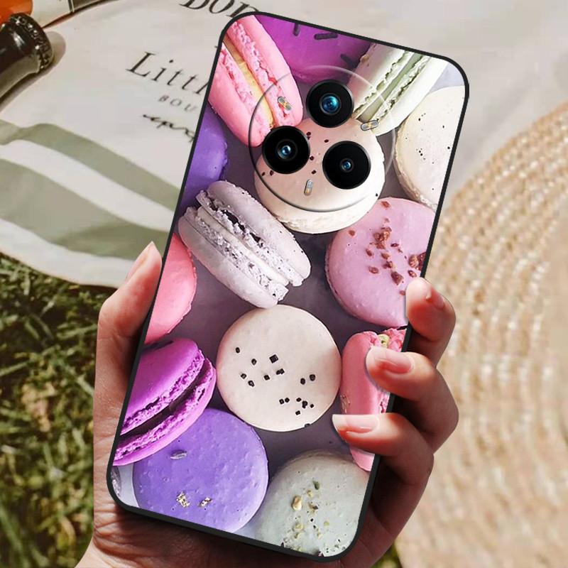 Realme 14 Pro Plus Kılıfı Yumuşak TPU Silikon Arka Kapak Realme 14 Pro + Telefon Kılıfları Realme 14x 5G Global Sevimli Karikatür Kılıf