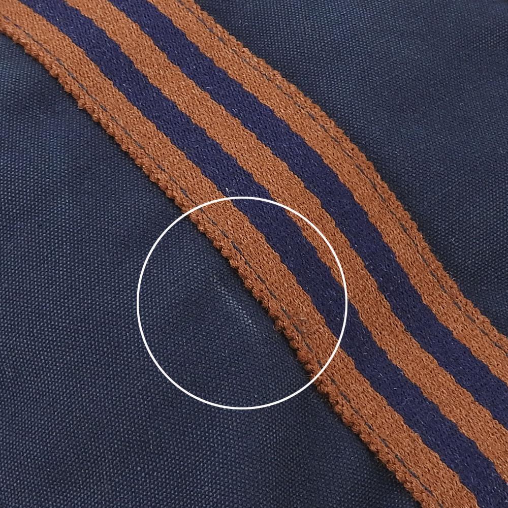 Used HERMES Tote Bag Fool ToePM Canvas Navy Navy Casual