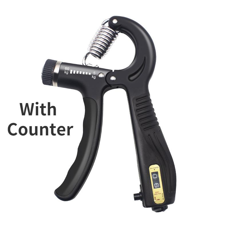 5-60Kg Adjustable Size Heavy Gripper Fitness Hand Exerciser Grip Wrist Training Increase Strength Spring Finger Pinch Carpal Expander