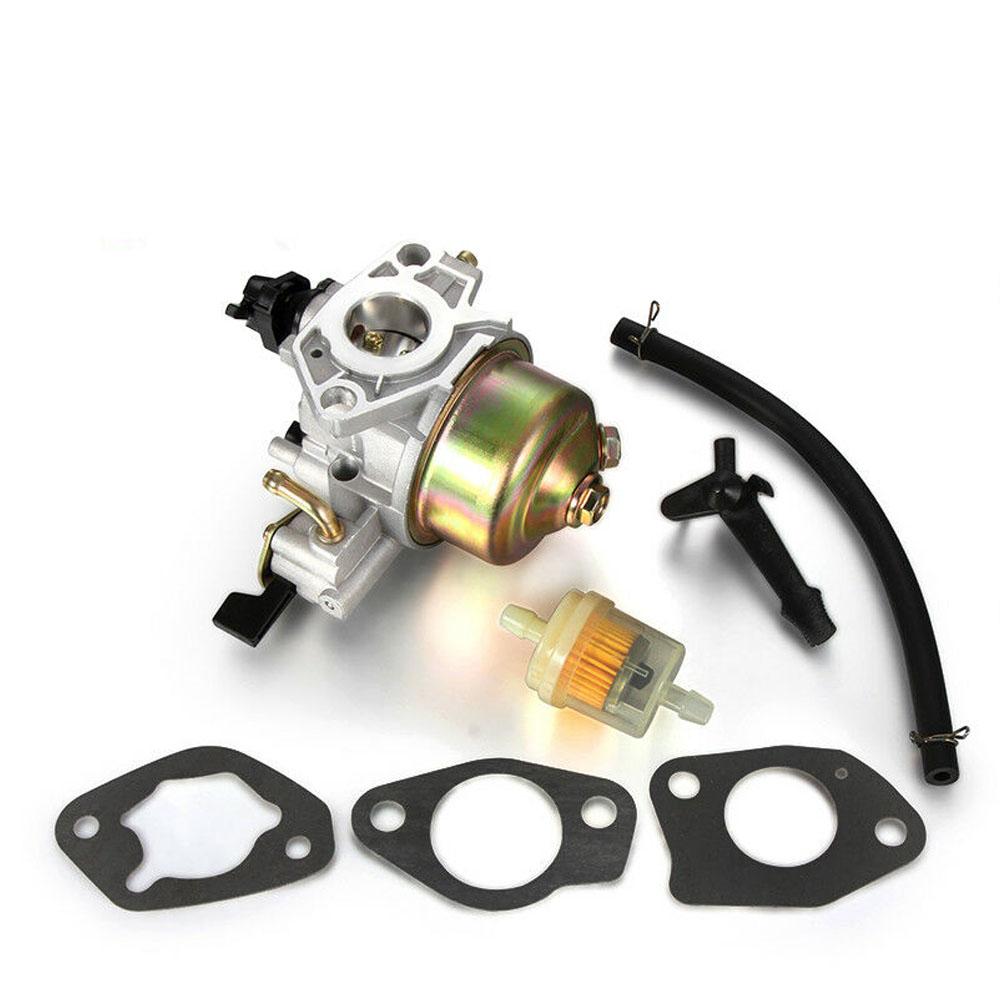 Sada vzduchového filtru zapalovací cívky karburátoru pro HONDA GX340 11HP GX390 13HP GX240 s těsněním motoru + palivové potrubí + palivový filtr