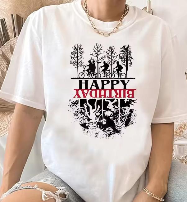 Running Up That Hill T Shirt Wome Movie Graphic Tees Y2k Streetwear Tee Girl Anime The Demogorgon Shirt Harajuku Top Tees Trendy
