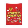 Cowgirl Girl I Knew It I Knew You Knitted Blankets TS5 Fuzzy Throw Blanket Summer Air Conditioning Printed Lightweight Bedsprea,