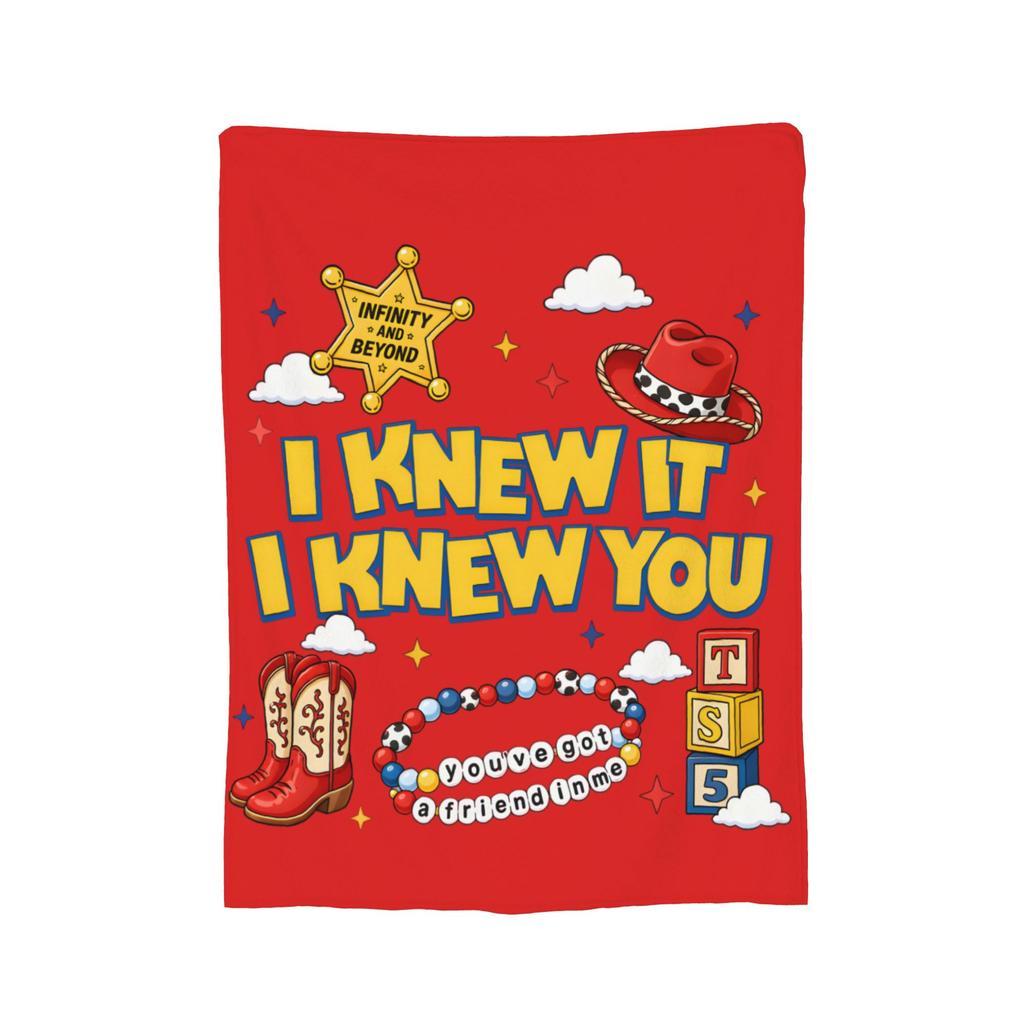 Cowgirl Girl I Knew It I Knew You Knitted Blankets TS5 Fuzzy Throw Blanket Summer Air Conditioning Printed Lightweight Bedsprea,