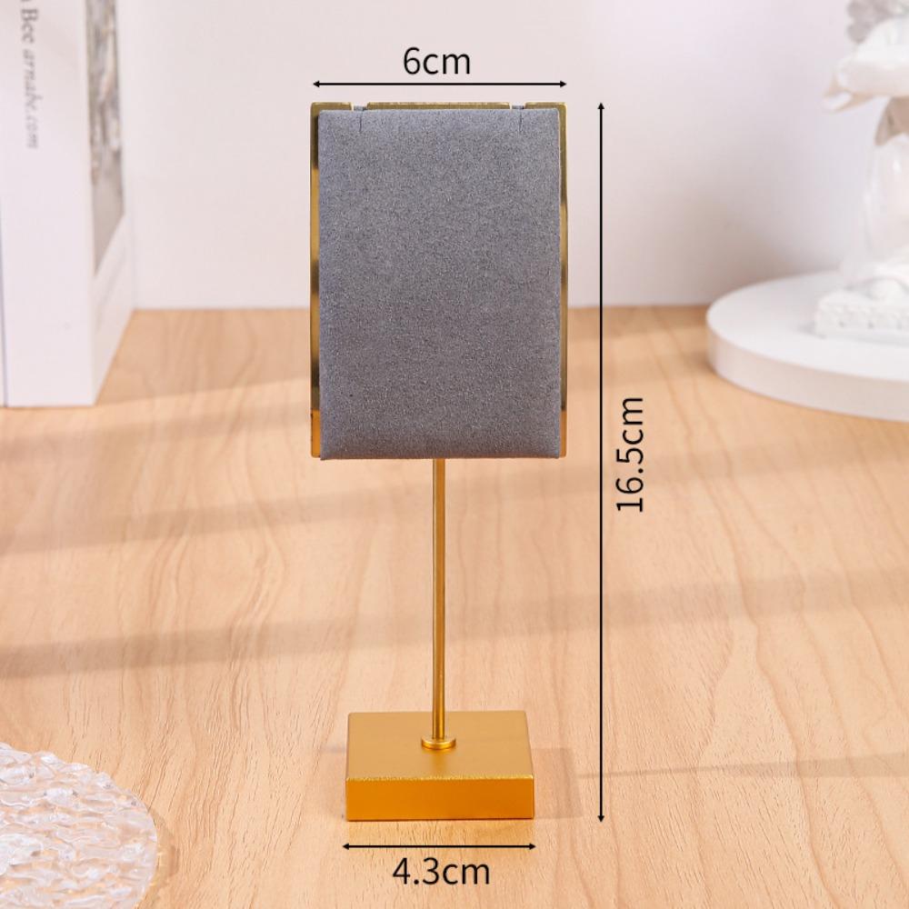 Fashion Multi-color Jewelry Stand Display Metal Velvet Holder Display Prop Display Stands Jewelry Display Storage