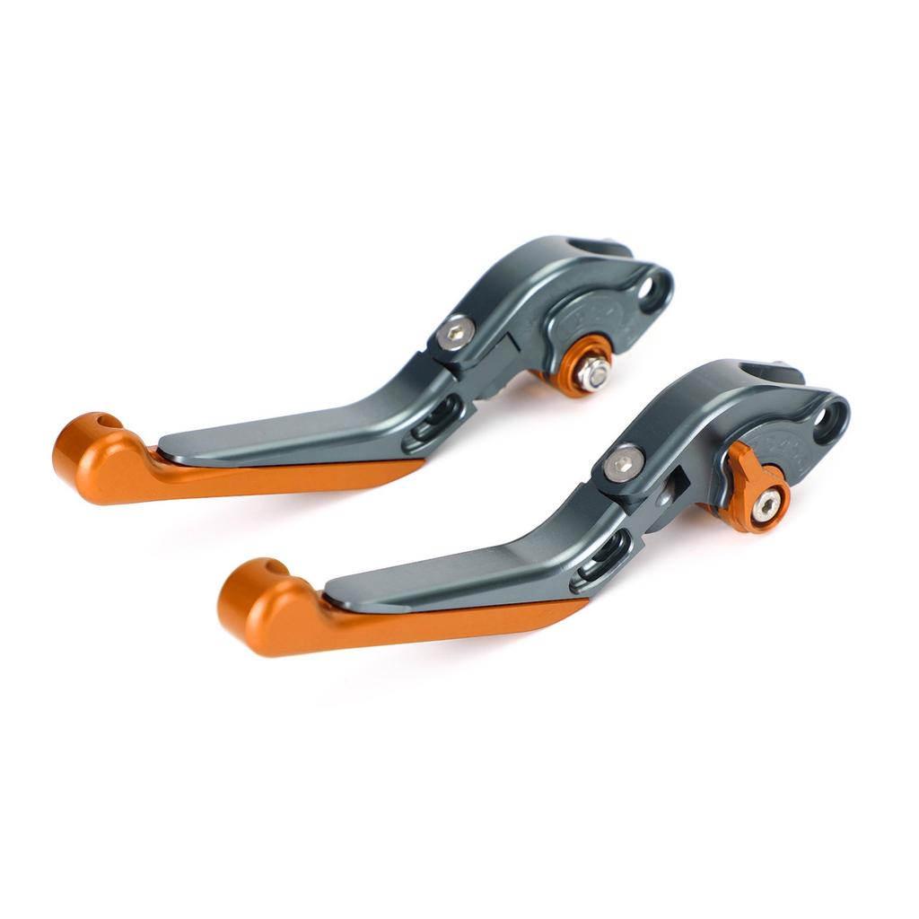 Adjustable Clutch Brake Lever Fit for YAMAHA XSR900 XSR900GP MT-09 24-25 Orange