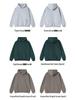 2025 Versatile Solid Color Loose Hooded Sweatshirt for Women - Korean Style Fleece Long Sleeve Jacket (Spring/Autumn)