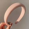 2023 Pink High Crown Headband & Hair Clips Set for Girls - Wide Edge Beauty Accessory
