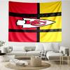 Kansas City Chiefs Logo Tapestry Hanging for Bedroom,Livingroom, Playroom,Decor Art Room Wall Tapestry Holiday and Birthday Gifts