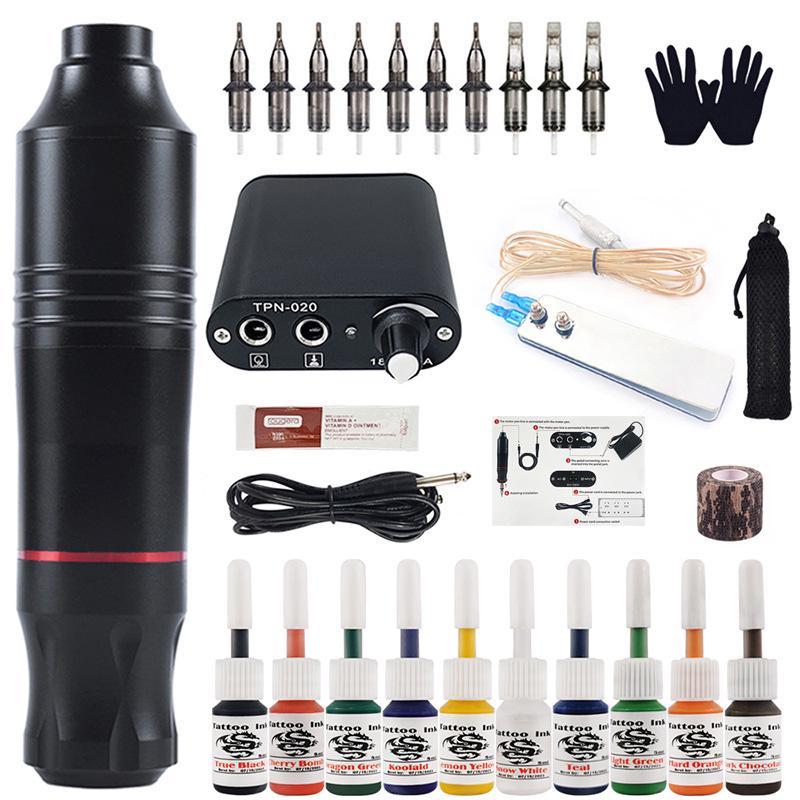 

Lichen No. 5 Motor Pen Set: O Liang Tattoo Practice Kit